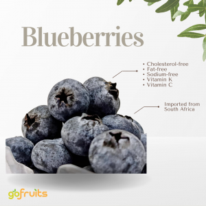 juicy blueberries